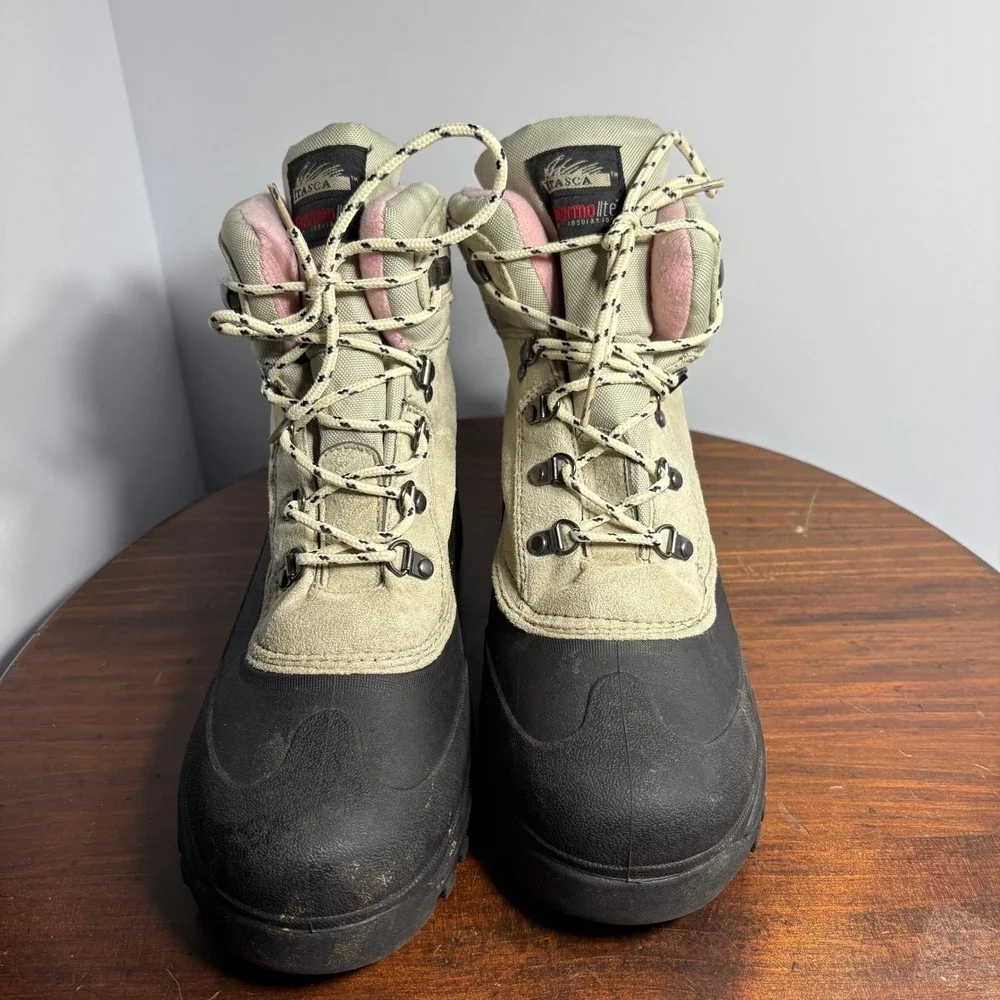 Itasca Boots Womens 11 Tan‎ Granite Snow Hiking Insulated Thermolite Waterproof